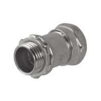 HUB2905-p.png Conector Recto Compresión de Acero Galvanizado para Pared Delgada de 1 1/4".
