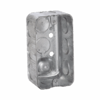 HUB660-p.png Caja (Chalupa) 4x2"/ Profundidad 1-7/8"/ 10 Entradas de 1/2"/ Troquelada.