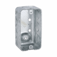 HUB666-p.png Caja (Chalupa) 4x2"/ Profundidad 1-7/8" / 7 Entradas de 1/2" y 1 de 3/4".