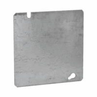 HUB832-p.png Tapa Cuadrada Ciega de Acero Galvanizado de 4 11/16".