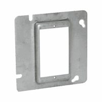 HUB837-p.png Sobretapa Cuadrada Galvanizada de 4 11-16", realce de 1/2".