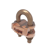 HUBGAR6426-p.png Conector Mecánico para Cable Calibre 4 a 2/0 AWG / Paralelo o 90° a Tubo de 3/8" o Varilla de 5/8" - 3/4".