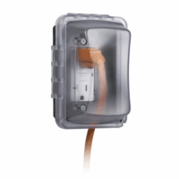 HUBMM410C-p.png Cubierta Resistente a Intemperie/ 1 Unidad/ Horizontal/Vertical/ Profundidad 2-3/4"/ Transparente.