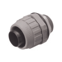 HUBP050NGYA-p.png Conector Recto de Nylon de 1/2" para Tubería Liquidtight Polytuff.