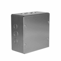 HUBSC080804G-p.png Caja Extra Grande 8" x 8" x 4"/ Profundidad 4"/Entradas Laterales-Finales 2 Entradas de 1/2"- 3/4" y 1 Entrada de 3/4" - 1" / Incluye tapa.