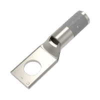 HUBYA4CL-p.png Zapata Terminal de Compresión BURNDY para Tornillo de 1/4" y Calibre 4 AWG.