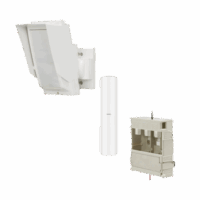 HX80NRAMWHKV-p.png Detector de Movimiento PIR Antimascara Tipo cortina / 100% Exterior / Inalámbrico / Hasta 24 metros / Incluye transmisor DS-PDMC-EG2-WB(B) para paneles AXPRO