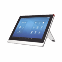 Monitor IP/SIP para interior con Android, Wi-Fi, pantalla táctil de 10.1", audio de 2 vías, PoE, 8 interfaces de entrada de alarma.