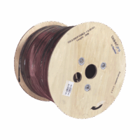 ICFIG8A11C_2KM-p.png Carrete de 2 km de Fibra Óptica Aérea Mini Figura 8 G.657A1 tipo Drop, Monomodo de 1 Hilo (unifibra), Color Negro