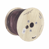 ICFIG8A12C_2KM-p.png Carrete de 2 km de Fibra Óptica Aérea Mini Figura 8 G.657A1 tipo Drop, Monomodo de 2 Hilos (bifibra), Color Negro