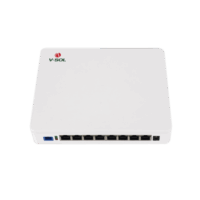 ONU Dual EPON/GPON / 8 Puertos PoE 802.3at Gigabit / Wi-Fi Doble banda 2.4 y 5 GHz /  1 Puerto SC/UPC ICT3310DPS-8G2NAC ICT3310DPS-8G2NAC