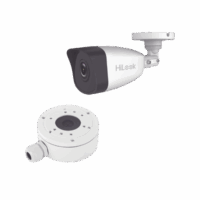 IPCB140HC_XS-p.png HiLook Series / Bala IP 4 Megapixel / 30 mts IR / Exterior IP67 / PoE / dWDR / Lente 2.8 mm + Caja de conexión DS-1280ZJ-XS