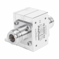 Protector RF Coaxial Para 1.5 a 700 Mhz Con Conectores N Hembra en Ambos Lados Con Ceja Lateral, 10 Años de Garantía