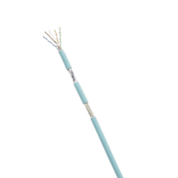 ISFCH6X04ATLUG-p.png Bobina de Cable Blindado SF/UTP Categoría 6A, Uso Industrial con Resistencia al Aceite y Rayos UV, Multifilar 24/7 (Flexible), Color Azul Cerceta, Bobina de 305m