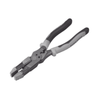 J2158CR-p.png Pinza Híbrida con Ponchadora de 8". Pela Cable Sólido de 10-14 AWG y Cable Trenzado de 12-16 AWG