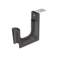 JP4CMBX20-p.png Sujetador STRONGHOLD tipo J (J-Hook), Con Soporte para Montaje en Techo, Para 180 Cables Cat6, Nylon 6.6, Color Negro, 10 piezas