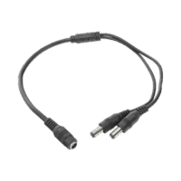 JRF51-p.png Cable con conector Jack hembra 3.5 mm con 2 salidas de Jack macho