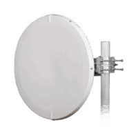 JRMD6806MIMO-p.png Antena Direccional de Alto Rendimiento / 31 dBi / 2 ft / 5.9-7 GHz / Conectores R-SMA / Alto Aislamiento al Ruido / Fácil Montaje y herraje de acero inoxidable / Radomo Incluido