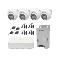 KH1080P4ESFH-p.png KIT TurboHD 1080p / DVR 4 Canales con audio por coaxitron / 4 Cámaras con Micrófono y 106° Visión/ luz blanca + IR visión nocturna / Transceptores / Conectores / Fuente de Poder Profesional Modelo:KH1080P4ESFH