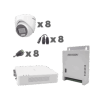 KH1080P8EWFH-p.png KIT TurboHD 1080p / DVR 8 Canales con audio por coaxitron / 8 Cámaras con Micrófono Integrado 106° Visión/ luz blanca + IR visión nocturna / Transceptores / Conectores / Fuente de Poder Profesional Modelo:KH1080P8EWFH