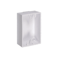 KIT71100AW-p.png Caja trasera de montaje color blanco para Estaciones de Parada STOPPER