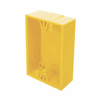 KIT71100AY-p.png Caja trasera de montaje color amarillo para estaciones de parada STOPPER