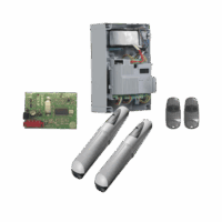KITAXO5024-p.png Kit de operadores AXO 5024 Para puertas Abatibles de hasta 5 Metros y 400 Kg de peso por hoja