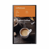 Pantalla de 24" touch para Kiosco punto de venta / SO Windows / 1920x1080p / compatible con terminal bancaria e impresora térmica.