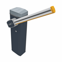 KTGT4LED-p.png Kit de Barrera Vehicular CAME GT4 con Brazo Iluminado Rojo-Verde / Izquierda o Derecha Configurable en Campo /