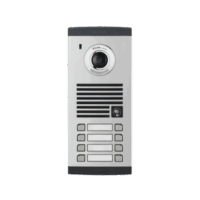 KVLC308I-p.png Frente de calle para 8 Apartamentos, compatible con monitores de 4 hilos, expandible a 20 o 32 deptos.