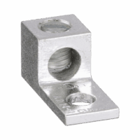 LAMA214C-p.png Conector Mecánico de Aluminio, de Un Orificio 1/4" y Un Barril, para Cable de 14 a 2 AWG. 1 Pieza