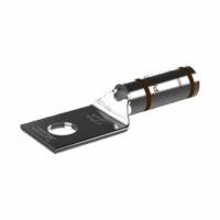 LCA214Q-p.png Terminal de Compresión de Cobre con Orificio 1/4" para Cable 2 AWG. 25 Piezas
