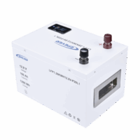 LFP100EP128-p.png Batería de Litio LiFePO4 12.8Vcc, 100Ah, 1.28KwH, Pantalla LCD para Monitoreo Local, Carcasa Metálica