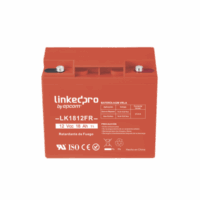 LK1812FR-p.png Batería 12 Vcc / 18 Ah / UL / Tecnología AGM-VRLA / Retardante a la Flama / Para uso en equipo electrónico, Alarmas de Intrusión / Incendio/ Control de acceso / Video Vigilancia / Terminales F1 y F2.