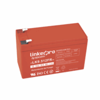 LK9.512FR-p.png Batería 12 Vcc / 5.5 Ah / UL / Tecnología AGM-VRLA / Retardante a la Flama / Para uso en equipo electrónico, Alarmas de Intrusión / Incendio/ Control de acceso / Video Vigilancia / Terminales F1 y F2.