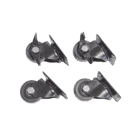 LPCAST72SET-p.png Juego de 4 Ruedas para Gabinetes Linkedpro Terminación R2 (2 con freno, 2 libres)