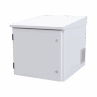 LPFORTE607809U-p.png Gabinete PROFUNDO hasta 705 mm de profundidad, de Exterior de 9UR con Ventiladores y Termostato (Montaje a poste o torre se vende por separado).
