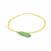 LPFOSCA01-p.png Pigtail de Fibra Óptica Monomodo SC/APC, simplex de 1 metro