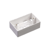 LPFP33-p.png Caja de Pared Universal, Color blanco, Para montaje con Placas de Pared