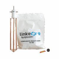 LPGROUND30A-p.png Electrodo para Corriente Máxima de 30 Amp. con Compuesto Mejorador de Terreno