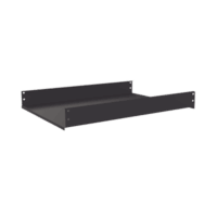 Charola Fija de Sujeción Lateral, 60 cm de Profundidad, 2U. Compatible con LP-60100-XX-UR2