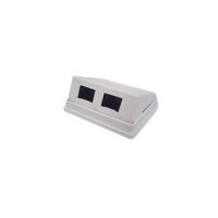 LPWP12det.jpg Caja de pared angulada incluye 2 jacks UTP cat5e Keystone