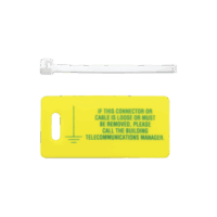 LTYK-p.png Kit de 10 Etiquetas Impresas para Identificación de Tierra Física, Incluye 10 Cinchos Retardantes a Flama