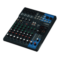 Mezcladora de Audio | 10 Canales | Perillas | 4 Entradas de Micrófono/Línea | 3 entradas Estéreo | Efectos | USB