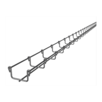 MG50420EZ-p.png Charola Tipo Malla 33/50 mm, Acabado Electro Zinc, Hasta 26 Cables Cat6, Tramo de 3 Metros