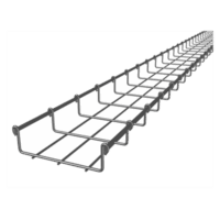 MG50422EZ-p.png Charola Tipo Malla 33/150 mm, Acabado Electro Zinc, Hasta 79 Cables Cat6, Tramo de 3 Metros