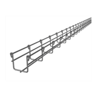 MG50430EZ-p.png Charola Tipo Malla 66/50 mm, Acabado Electro Zinc, Hasta 53 Cables Cat6, Tramo de 3 Metros