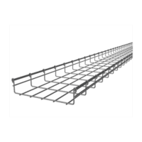 MG50434EZ-p.png Charola Tipo Malla 66/250 mm, Acabado Electro Zinc, Hasta 263 Cables Cat6, Tramo de 3 Metros