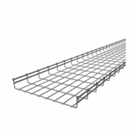 MG50436EZ-p.png Charola Tipo Malla 66/400 mm, Acabado Electro Zinc, Hasta 420 Cables Cat6, Tramo de 3 Metros