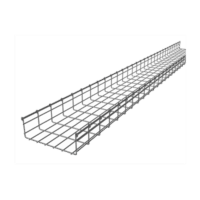 MG50445EZ-p.png Charola Tipo Malla 116/300 mm, Acabado Electro Zinc, Hasta 554 Cables Cat6, Tramo de 3 Metros